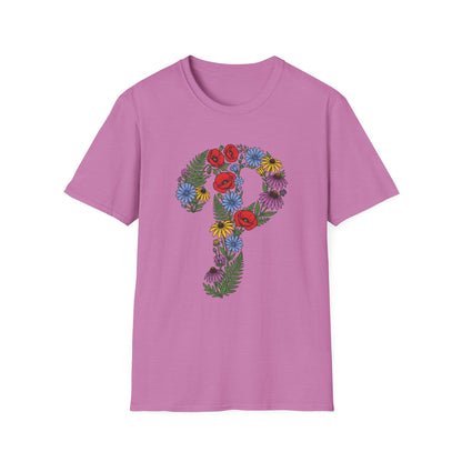 Floral  P T-Shirt