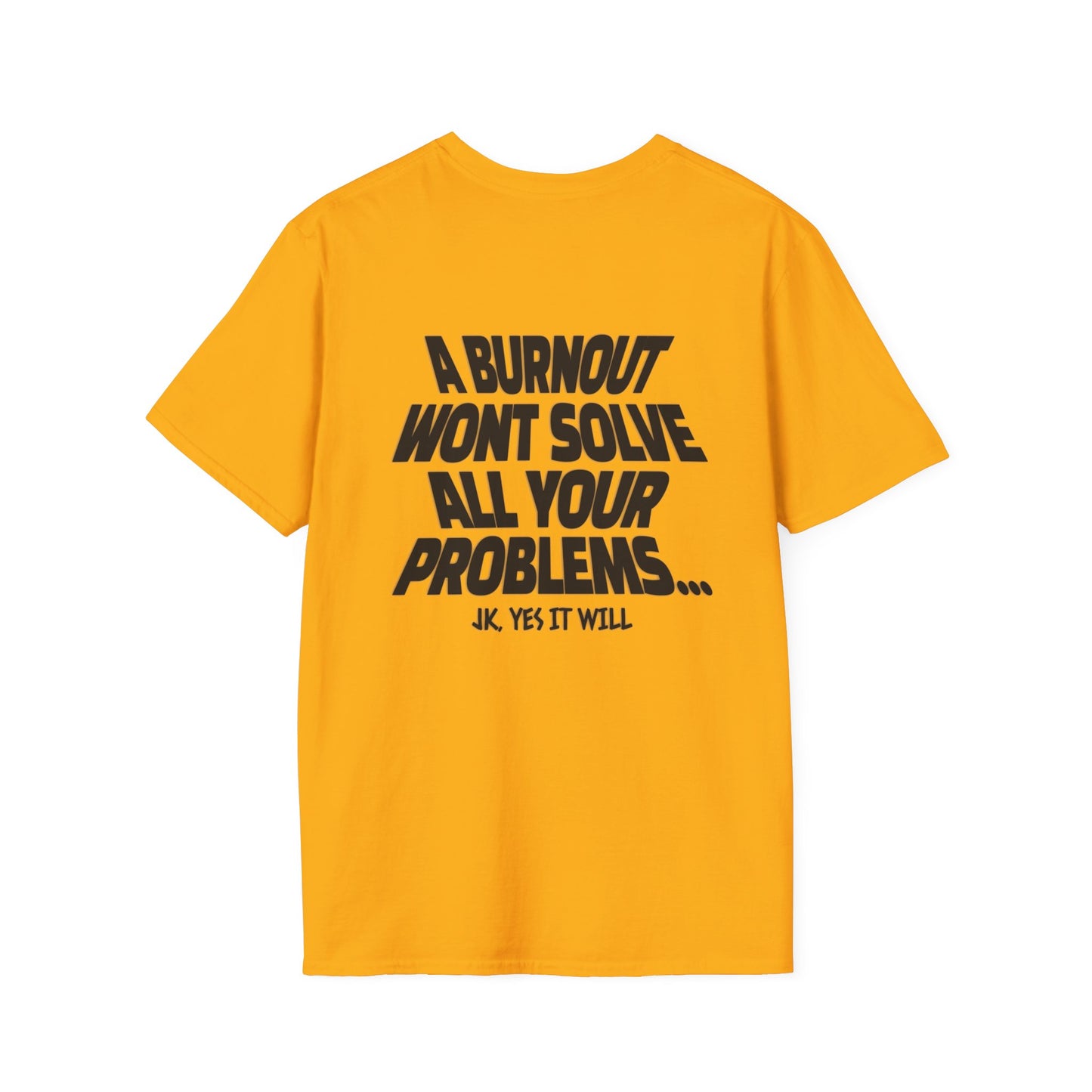 Burnout T-Shirt Black