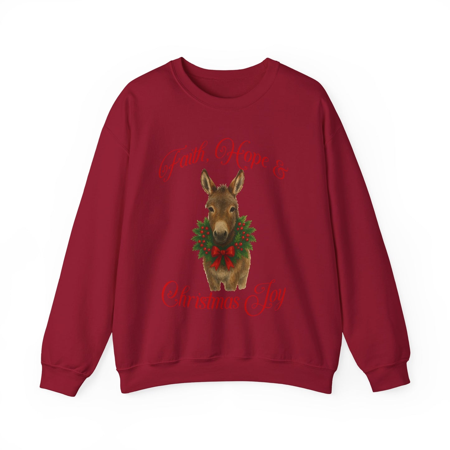 Donkey Christmas Sweatshirt