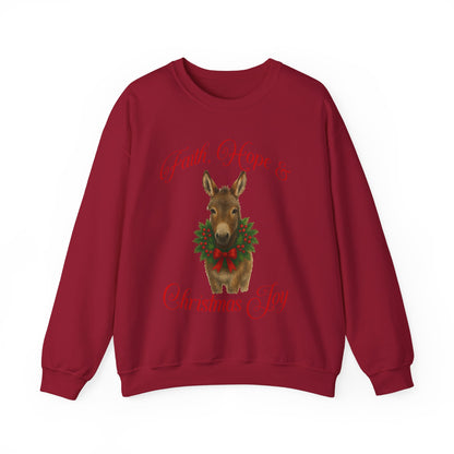 Donkey Christmas Sweatshirt