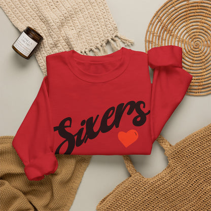 Sixers Heart Sweatshirt