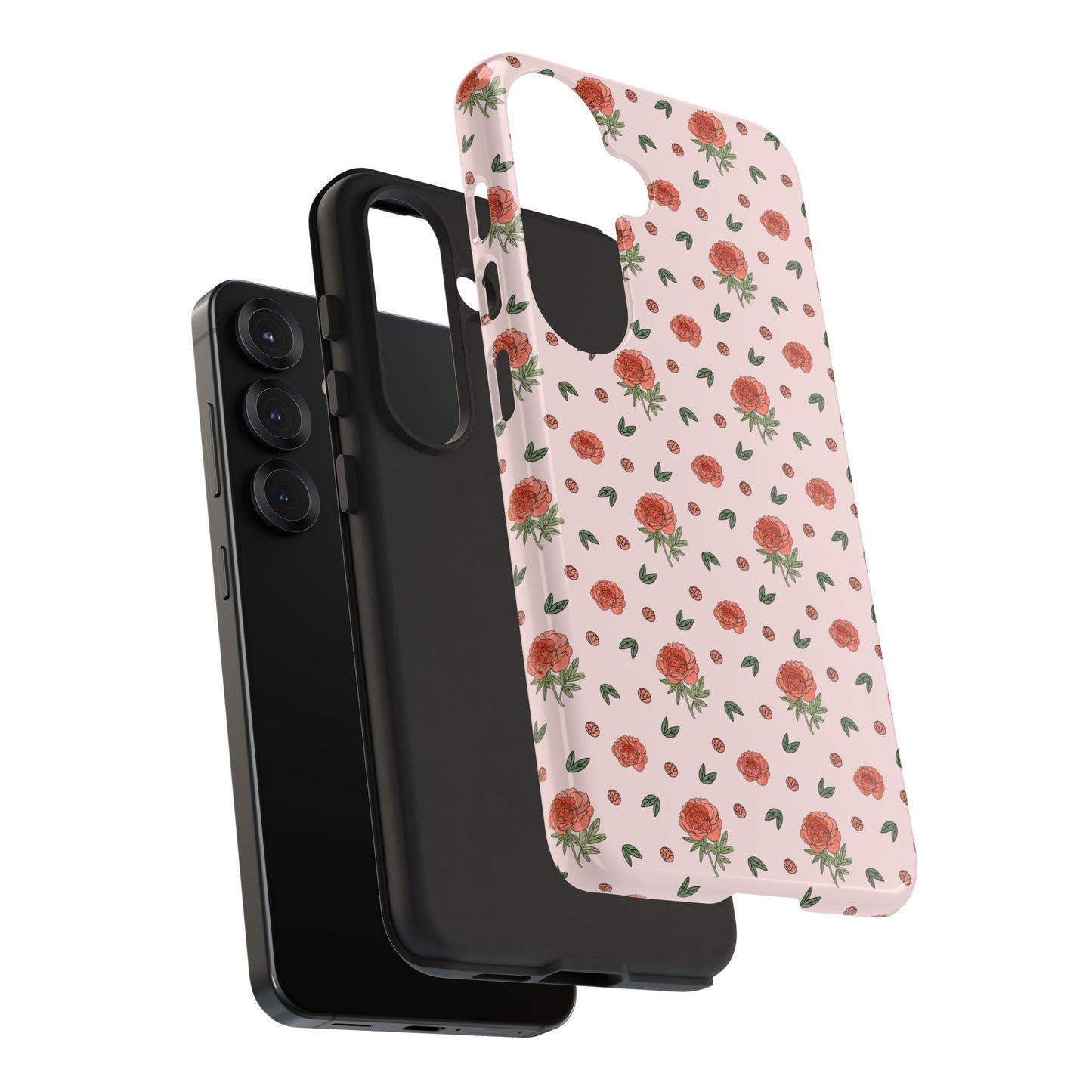 Peony Collage Phone Case