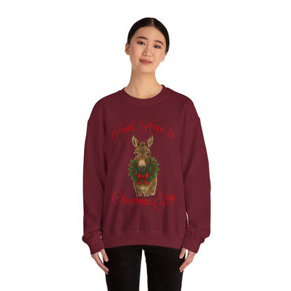 Donkey Christmas Sweatshirt
