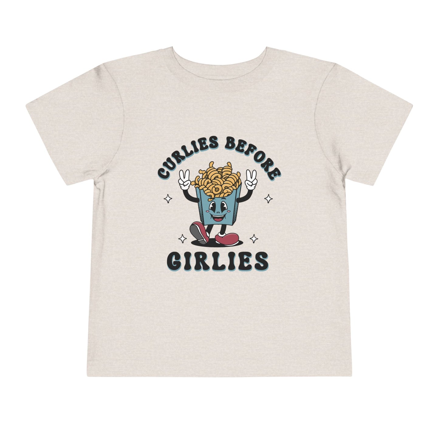 Curlies Before Girlies Toddler Tee