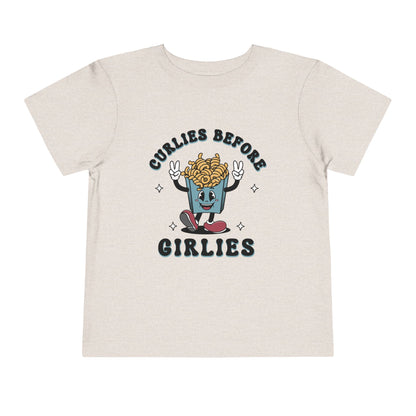 Curlies Before Girlies Toddler Tee