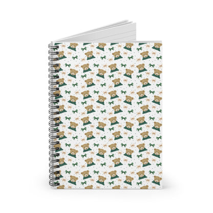 Teddy Bear Spiral Notebook - Ruled Line
