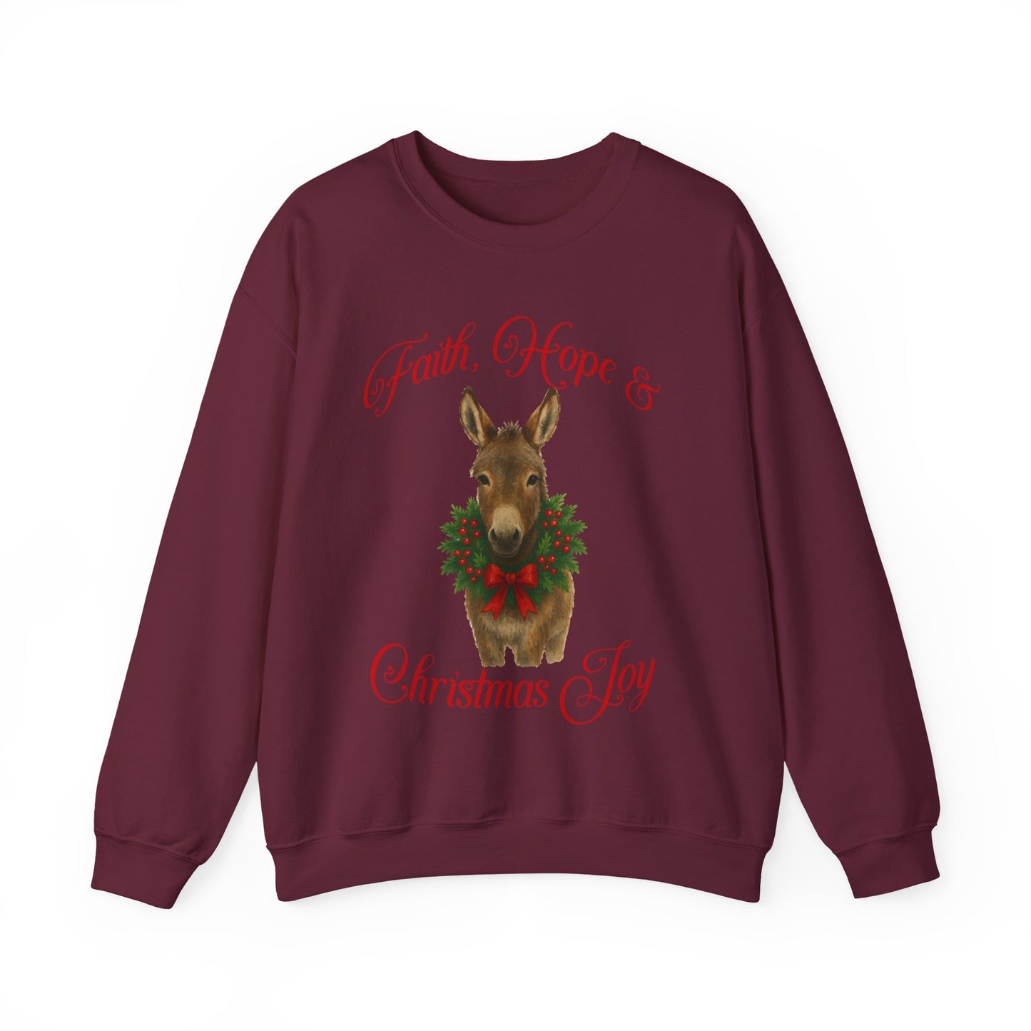 Donkey Christmas Sweatshirt