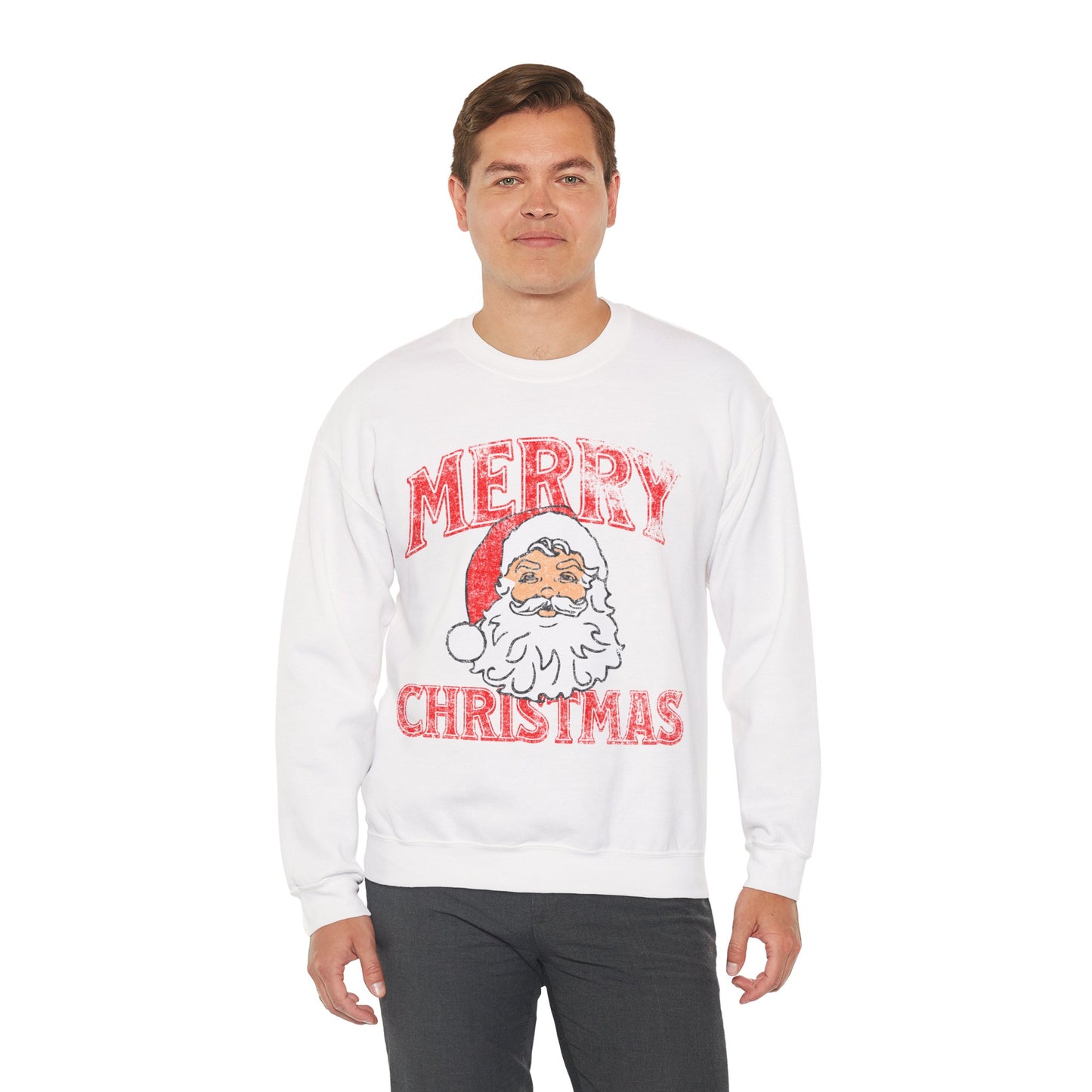 Merry Christmas Unisex Heavy Blend™ Crewneck Sweatshirt