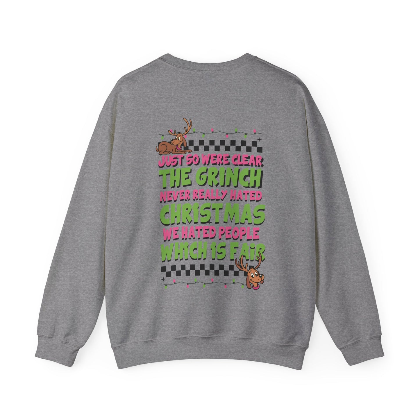 Grinch Crewneck Sweatshirt
