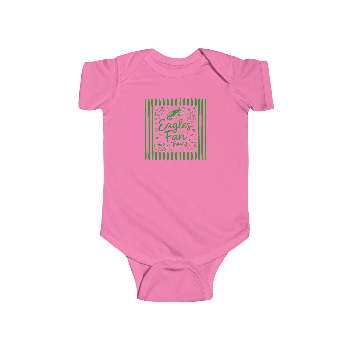 Eagles Fan in Training Infant Fine Jersey Bodysuit
