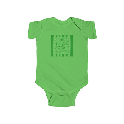 Eagles Fan in Training Infant Fine Jersey Bodysuit