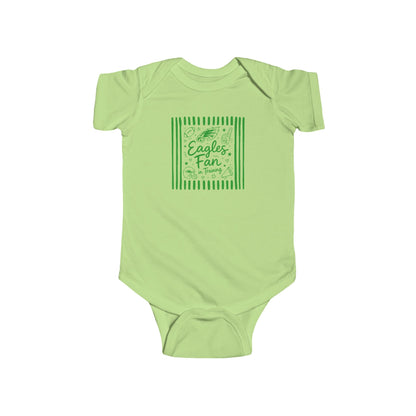 Eagles Fan in Training Infant Fine Jersey Bodysuit