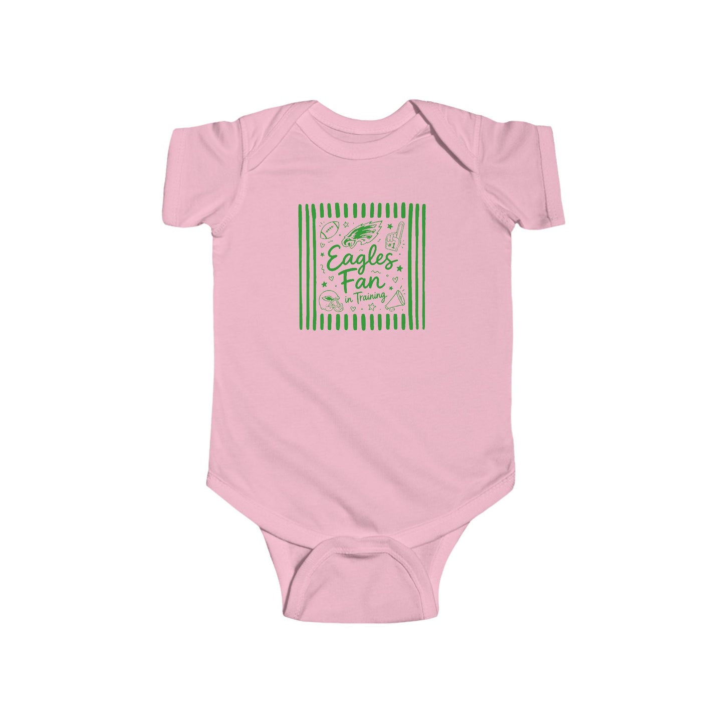 Eagles Fan in Training Infant Fine Jersey Bodysuit