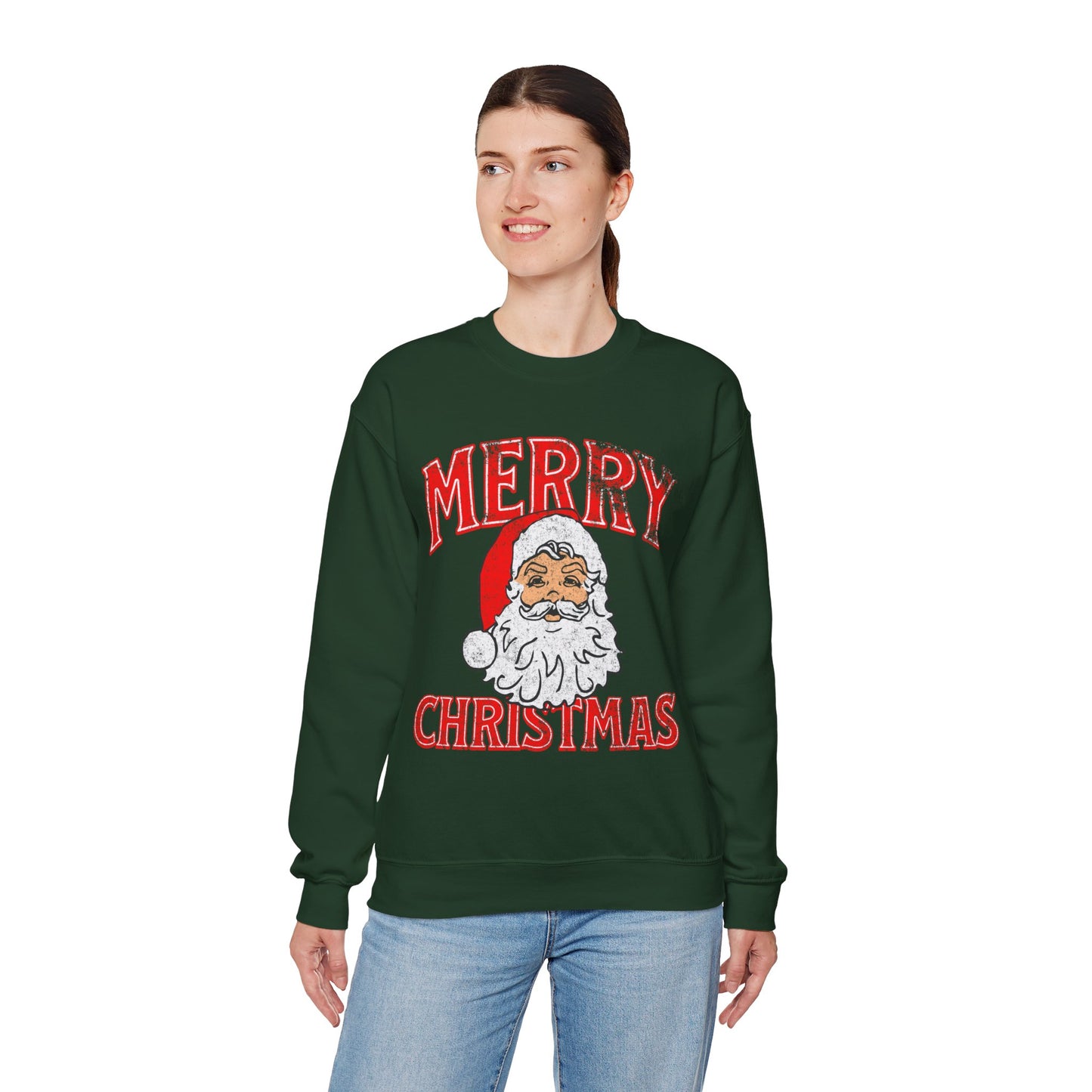 Merry Christmas Unisex Heavy Blend™ Crewneck Sweatshirt