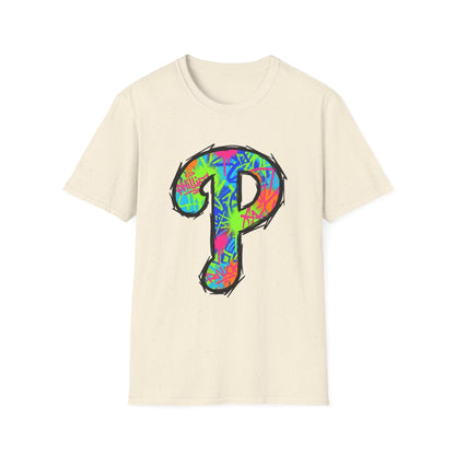 80s Funky 'P' Retro T-Shirt