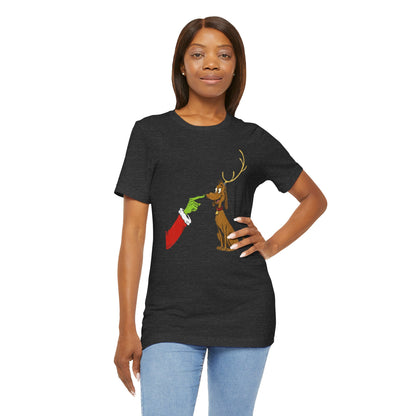 Grinch Boop Unisex Jersey Short Sleeve Tee