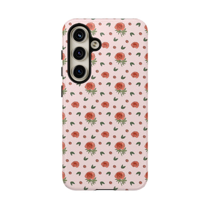 Peony Collage Phone Case