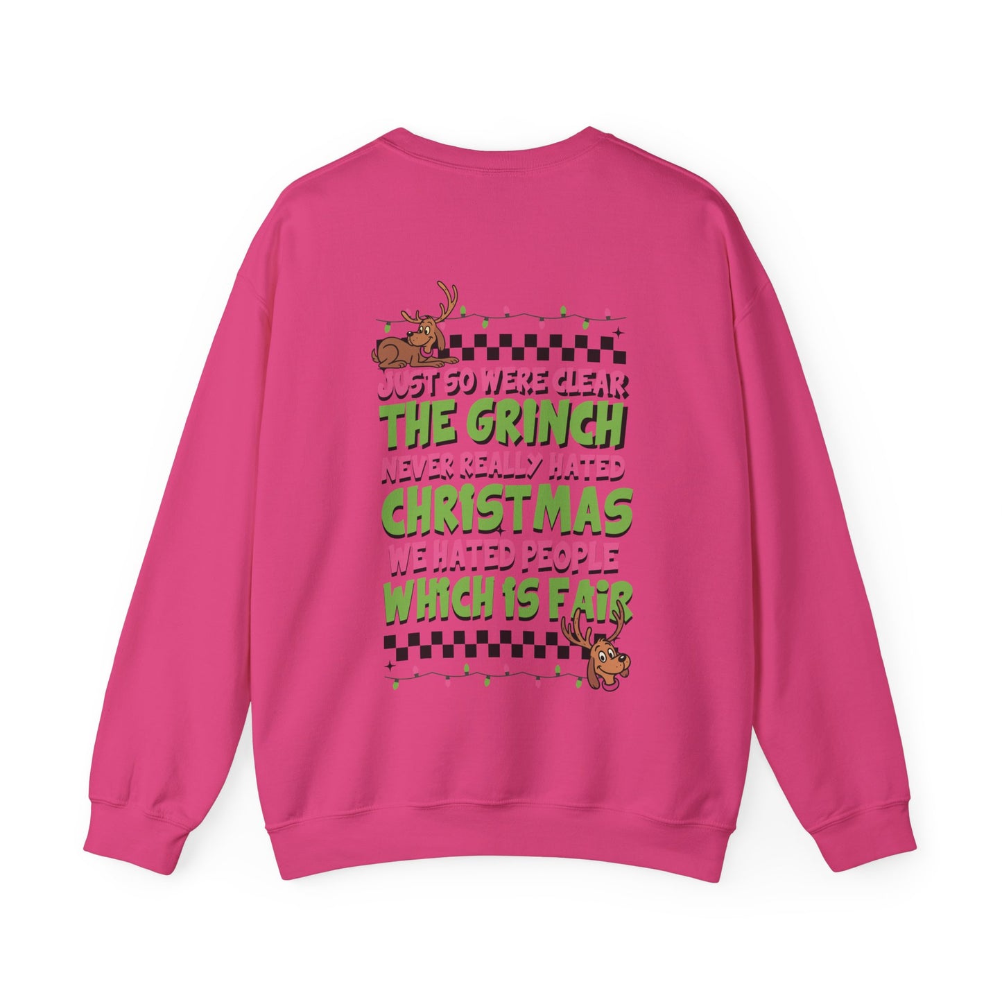 Grinch Crewneck Sweatshirt