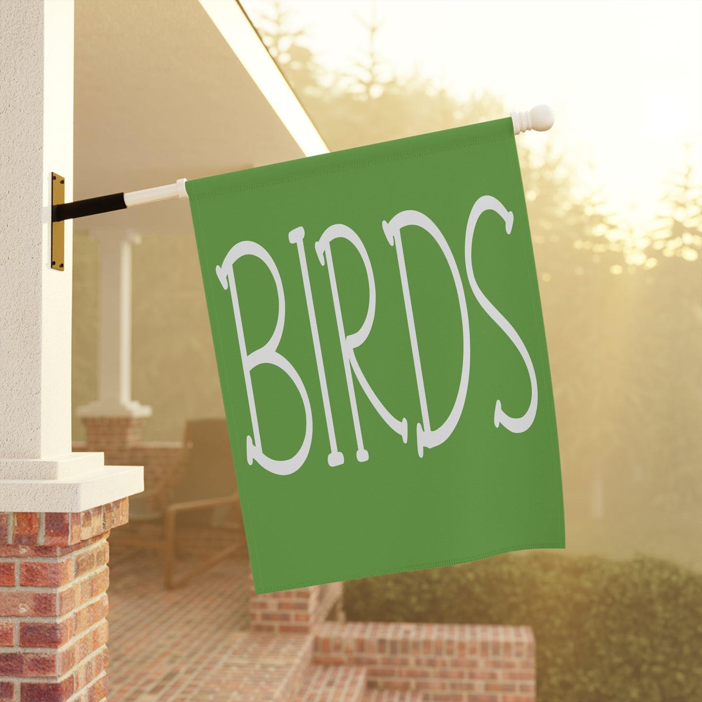 Birds Garden & House Banner