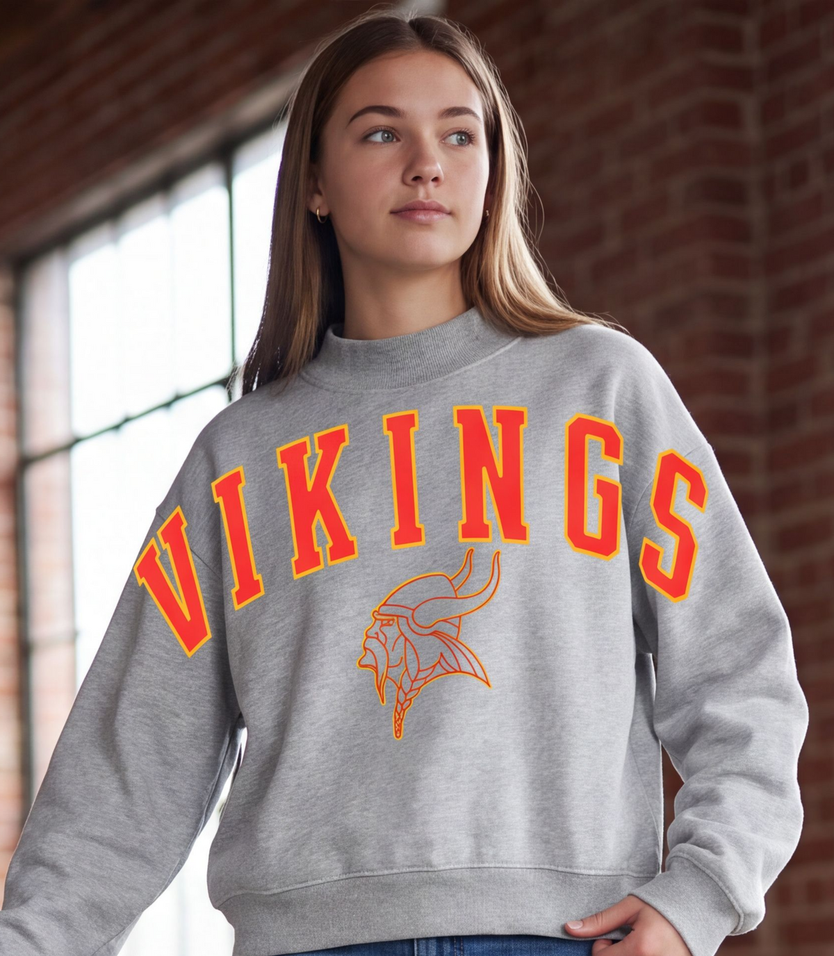 Vikings Mock Neck